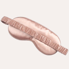 100% Silk Sleep Mask Blindfold With Elastic Strap Night Eye Mask