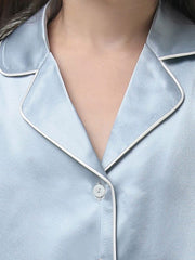 22 Momme Boys And Girls Short-sleeve Silk Pajamas Set - DIANASILK