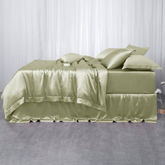 22 Momme 3PCS Silk Duvet Cover Set Seamless Luxury Silk Bedding Set - DIANASILK