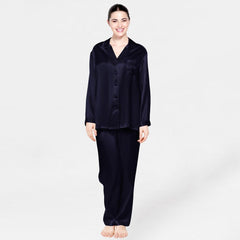 Classic 100% Mulberry Luxury Nightwear Silk Pajamas Set for Women - DIANASILK