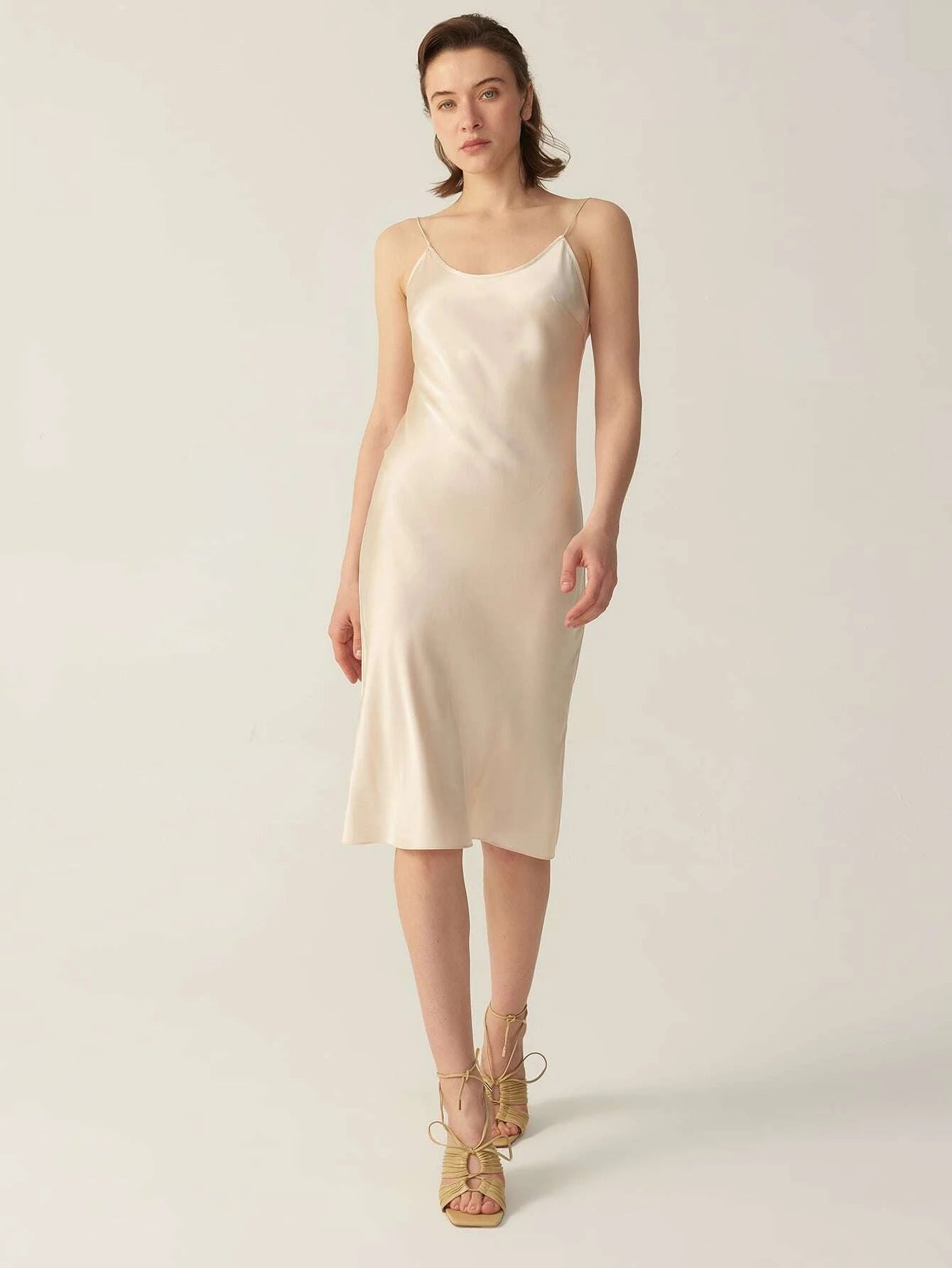 Lovely Chemise Silk Grade 6a 22mm 100% Mulberry Luxury Dress - DIANASILK