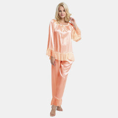 Real Silk Pajama Long Set Silk Comfy Sleepwear For Women - DIANASILK