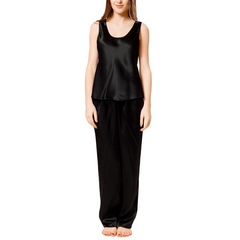 Women's 100% Silk Pajama Set Luxury Sleepwear (multi-colors) - DIANASILK