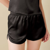 Cool Summer Silk Camisole Set 100% Mulberry Silk Tank And Shorts Set Silk Sleepwear