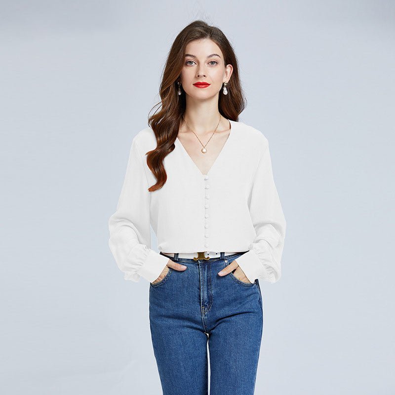 cute silk tops