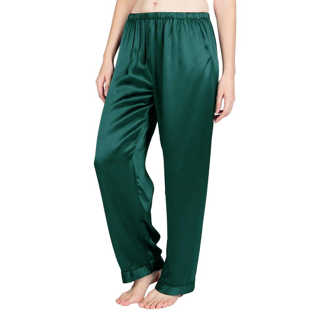 100% Silk Pajama  Long Pant For Women(multi-colors) - DIANASILK