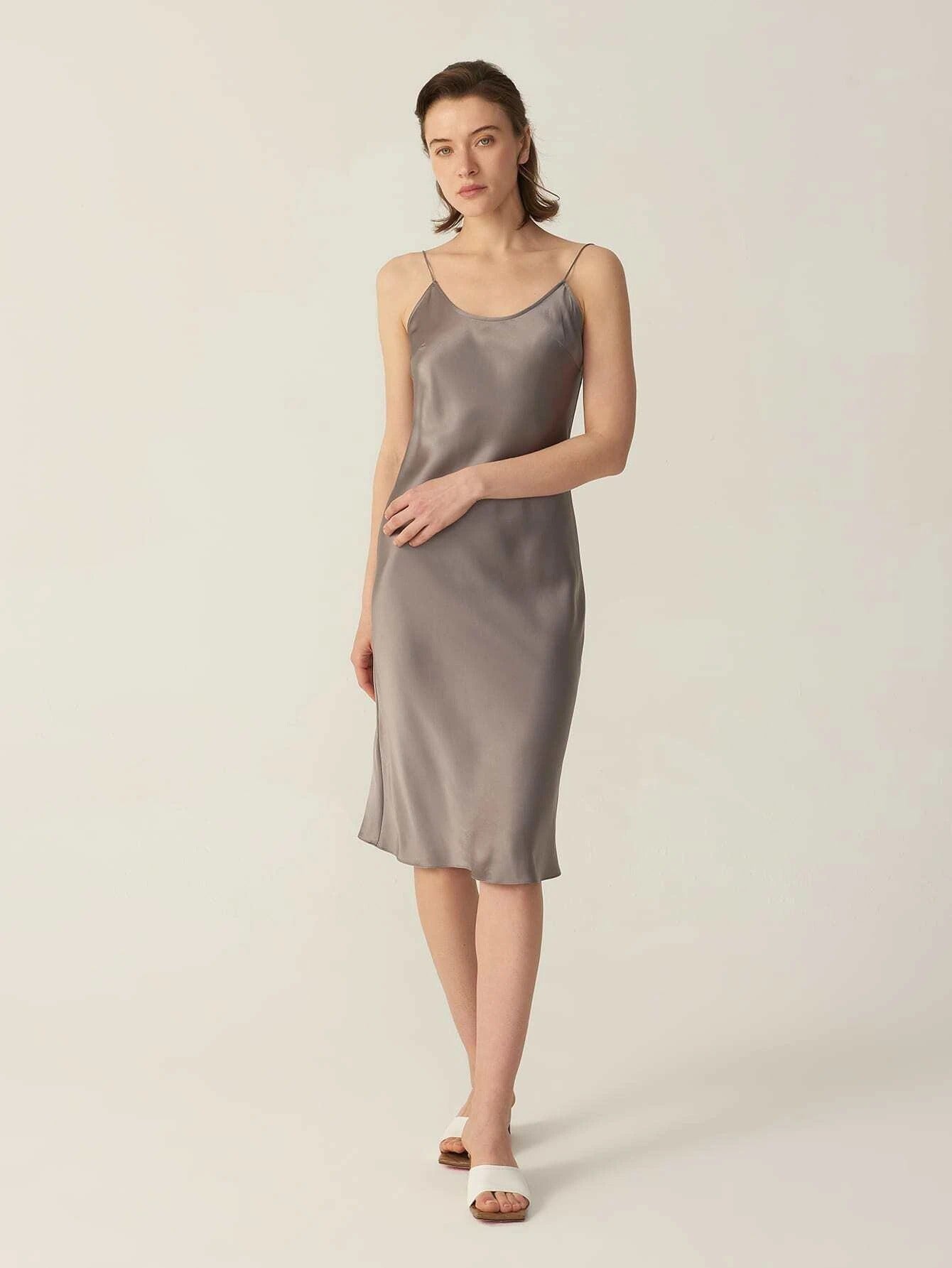 Schönes Chemise Silk Grade 6a 22mm 100% Mulberry Luxury Dress