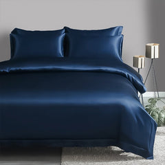 19 Momme 4PCS Duvet Cover Set( Flat Sheet) Silk Bedding Sets - DIANASILK