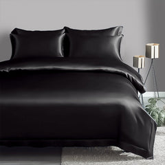 19 Momme 4PCS Duvet Cover Set( Flat Sheet) Silk Bedding Sets - DIANASILK