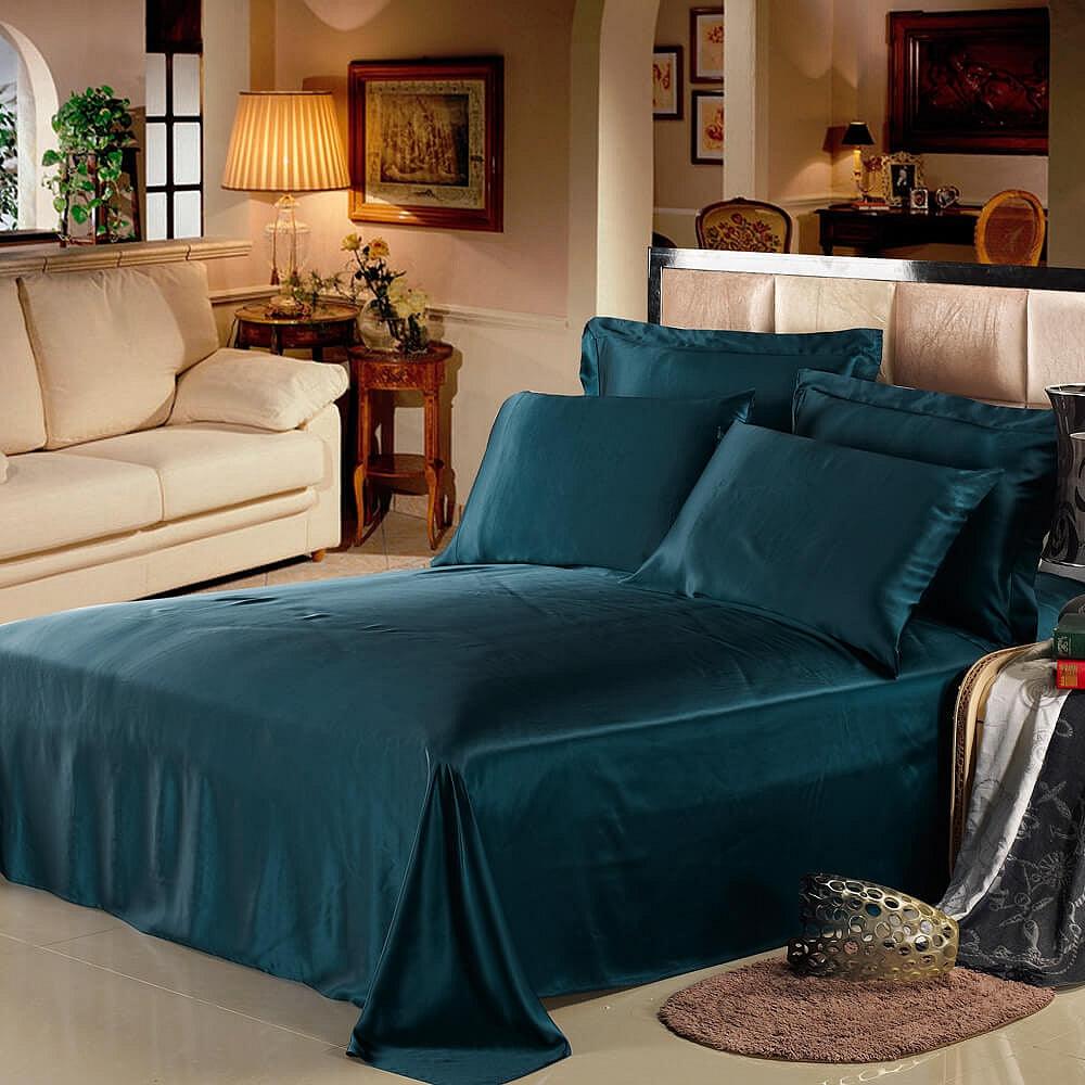 19 Momme Pure Mulberry Silk Flat Sheet - DIANASILK