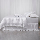 22 Momme 3PCS Duvet Cover Set Seamless Luxury Silk Bedding Set - DIANASILK