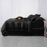 22 Momme 3PCS Duvet Cover Set Seamless Luxury Silk Bedding Set - DIANASILK