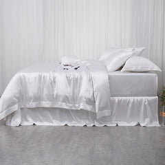22 Momme 4PCS Duvet Cover Set (fitted sheet) Silk Bedding Set - DIANASILK