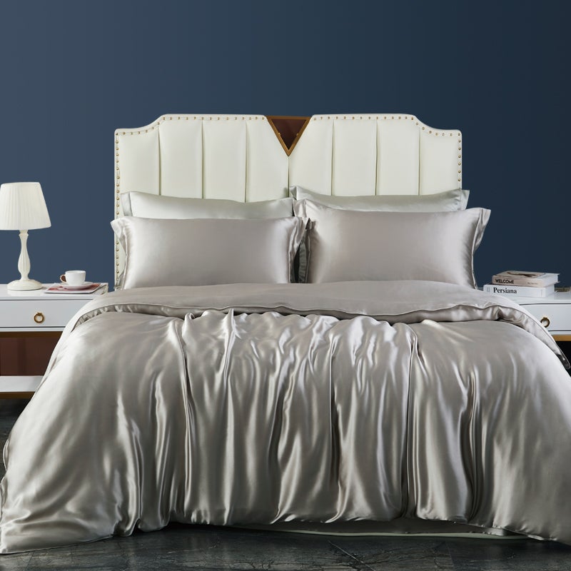 Housse de couette en pure soie de mûrier 25 Momme