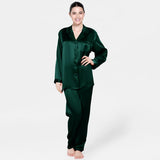 Classic 100% Mulberry  Luxury Nightwear Silk Pajamas Set for Women - DIANASILK