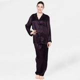 Classic 100% Mulberry  Luxury Nightwear Silk Pajamas Set for Women - DIANASILK