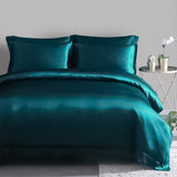19 Momme 3PCS Ensemble de housse de couette Ensembles de literie en soie de luxe sans couture