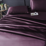 19 Momme 3PCS Ensemble de housse de couette Ensembles de literie en soie de luxe sans couture
