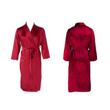 Long Silk Robe Luxury Silk Sleepwear  For Men - DIANASILK