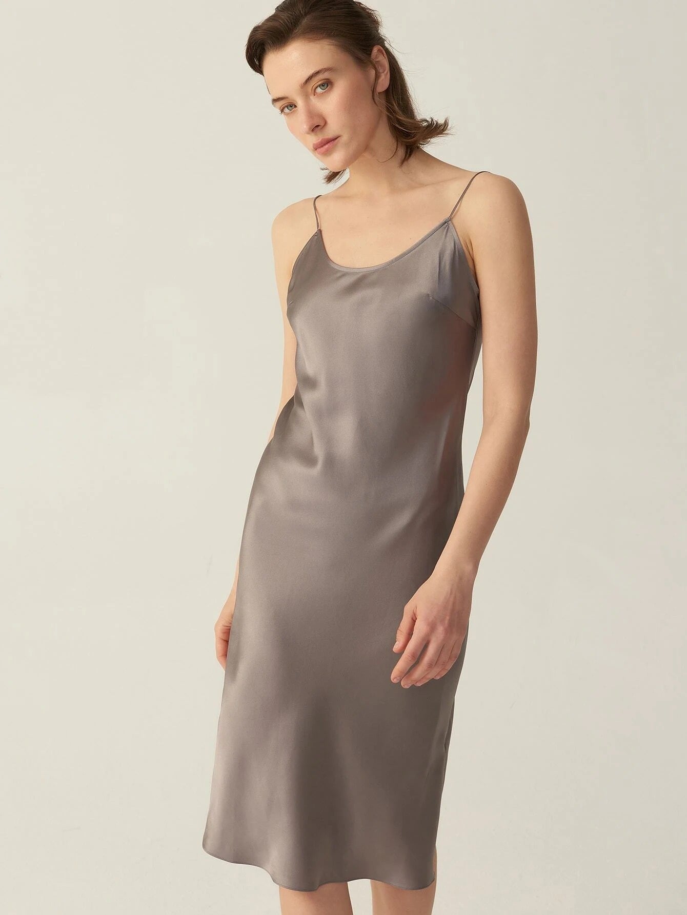 Schönes Chemise Silk Grade 6a 22mm 100% Mulberry Luxury Dress