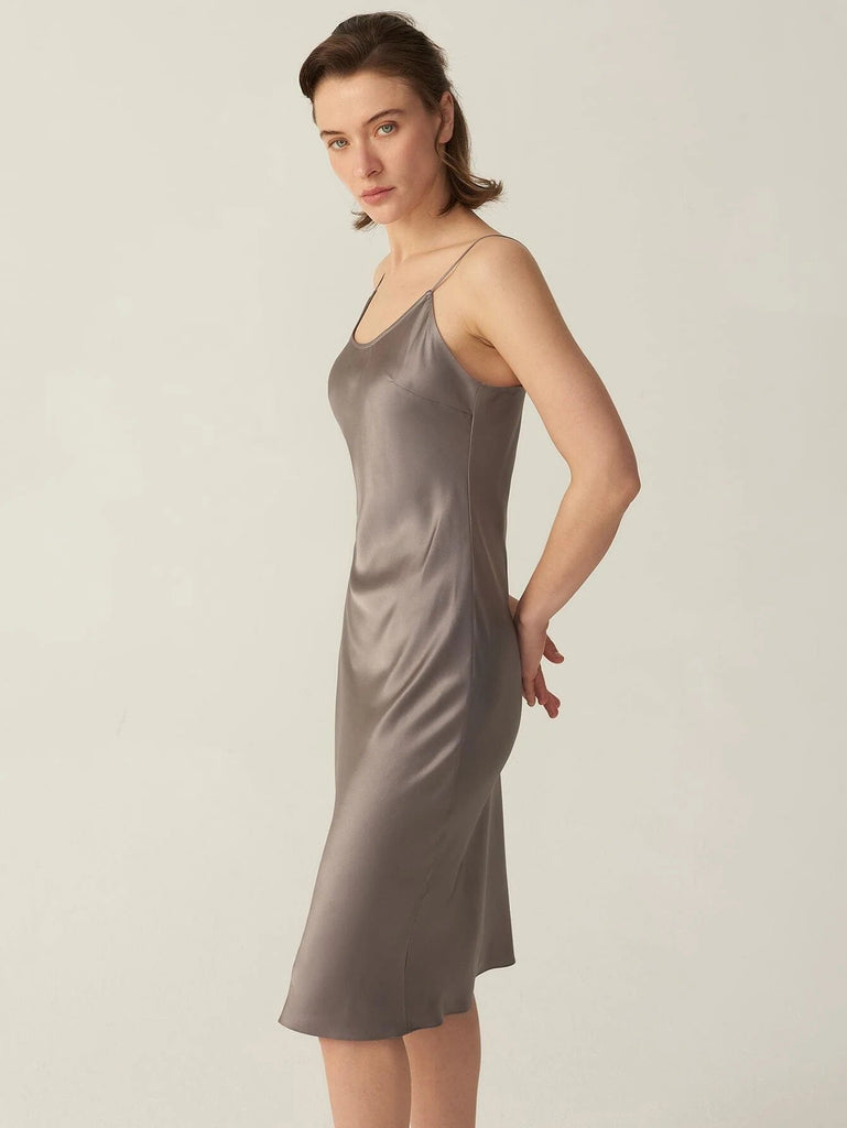 Lovely Chemise Silk Grade 6a 22mm 100% vestido de lujo de morera