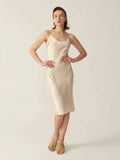 Lovely Chemise Silk Grade 6a 22mm 100% vestido de lujo de morera