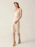 Lovely Chemise Silk Grade 6a 22mm 100% vestido de lujo de morera
