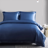 19 Momme 3PCS Ensemble de housse de couette Ensembles de literie en soie de luxe sans couture