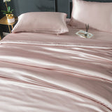 19 Momme 3PCS Ensemble de housse de couette Ensembles de literie en soie de luxe sans couture