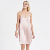 Sexy Classic Short Silk Slip Nightgown Silk Nightdress - DIANASILK