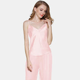 Silk Cami Pajama  Luxury Sleepwear Set For Women - DIANASILK