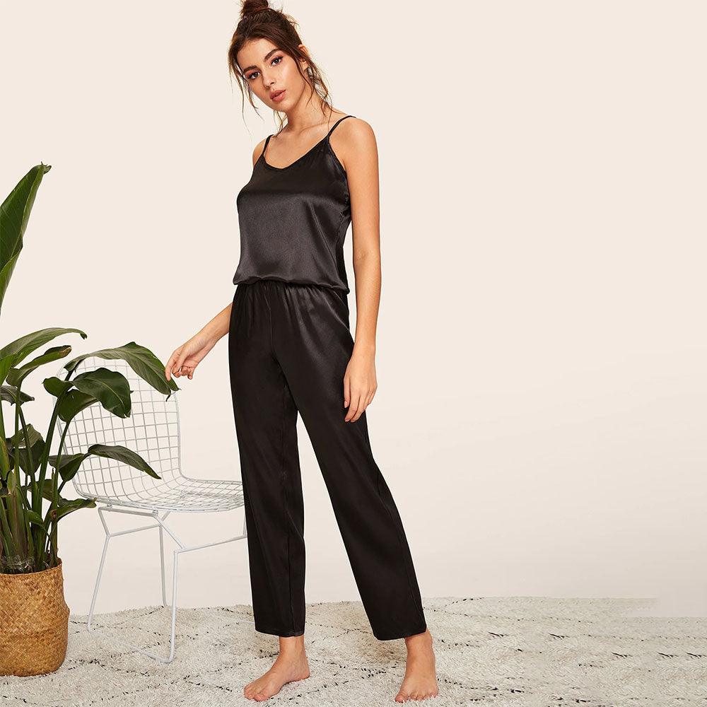 Silk Camisole Pajama Set For Women Summer Silk Pajamas - DIANASILK
