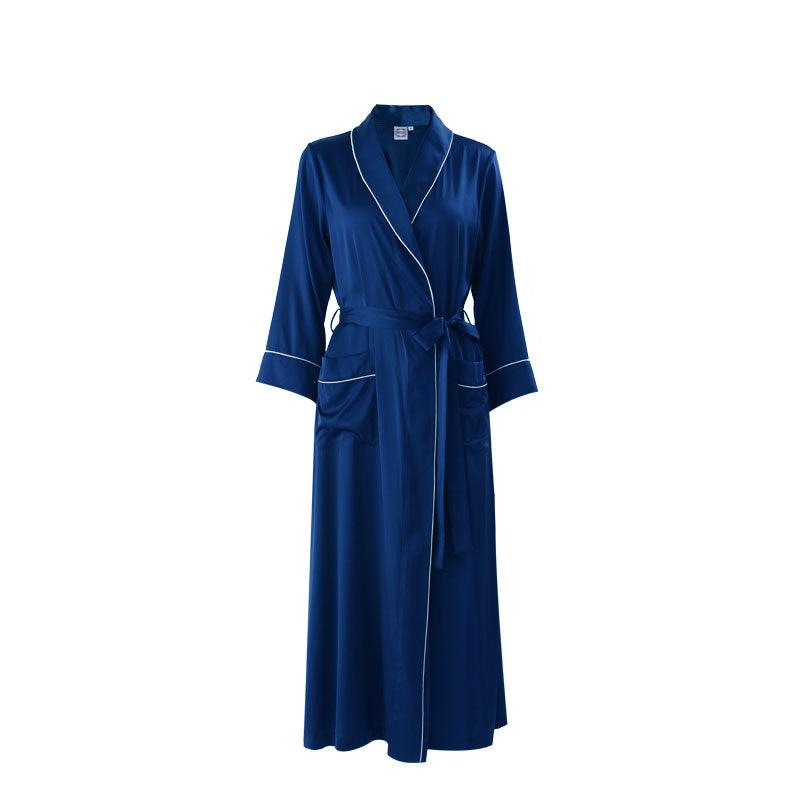 Women Silk Robes Long Silk Bathrobe for Bridesmaids – DIANASILK