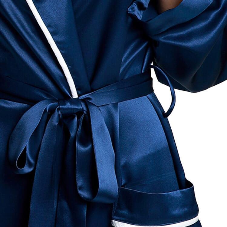 Silk Long Silk Full Length Breathably Silk Robe for Bridesmaids (multi-colors) - DIANASILK