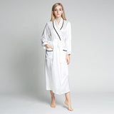 Silk Long Silk Full Length Breathably Silk Robe for Bridesmaids (multi-colors) - DIANASILK