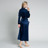 Silk Long Silk Full Length Breathably Silk Robe for Bridesmaids (multi-colors) - DIANASILK