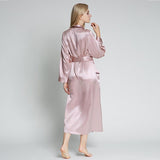 Silk Long Silk Full Length Breathably Silk Robe for Bridesmaids (multi-colors) - DIANASILK