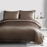 19 Momme 3PCS Ensemble de housse de couette Ensembles de literie en soie de luxe sans couture