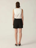 V Neck Silk Grade 6A 22MM 100% Silk Top Sleeveless Silk Shirt for Women