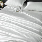 19 Momme 3PCS Ensemble de housse de couette Ensembles de literie en soie de luxe sans couture