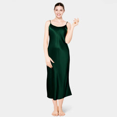 Women's 100% Pure Mulberry 22 Momme  Sleepwear Silk Nightgown - DIANASILK