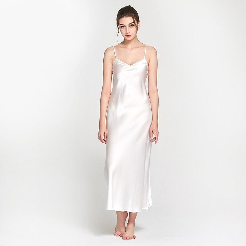 Women's Silk Luxury Long Full Length Nightgown Nightdress All Sizes - DIANASILK